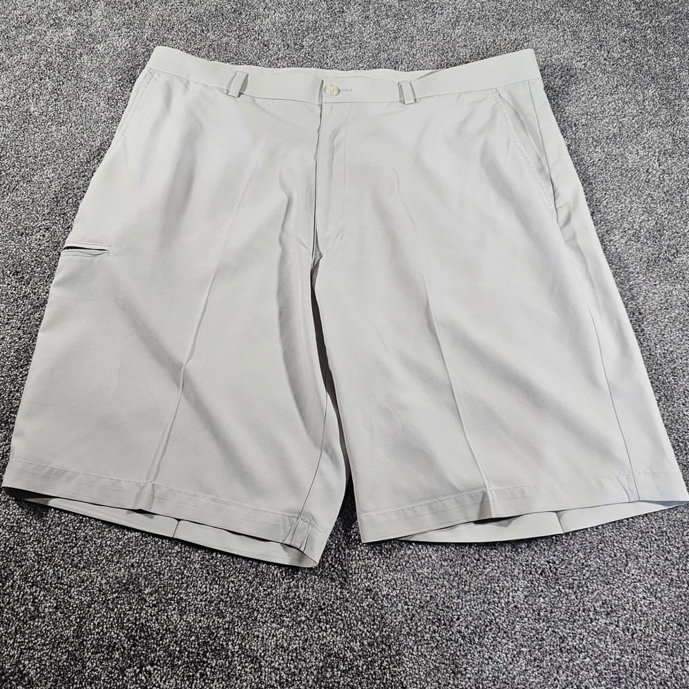 Grand Slam Golf Shorts Mens‎ 38 Grey Flat Front Performance 42020058